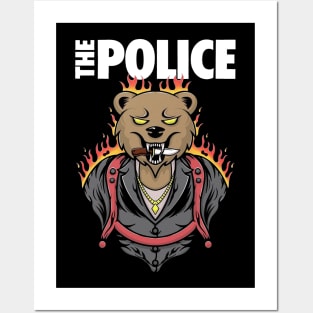 The bear police Posters and Art